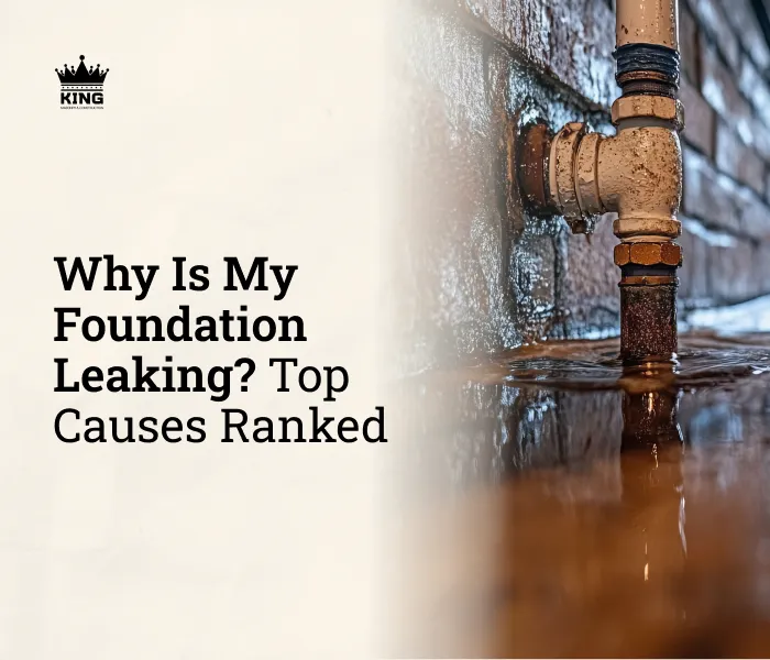 foundation leak