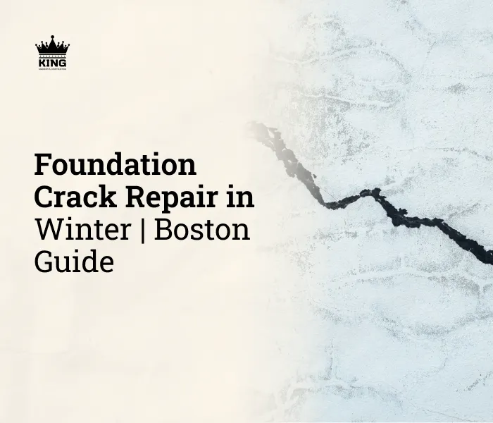 foundation crack repair winter
