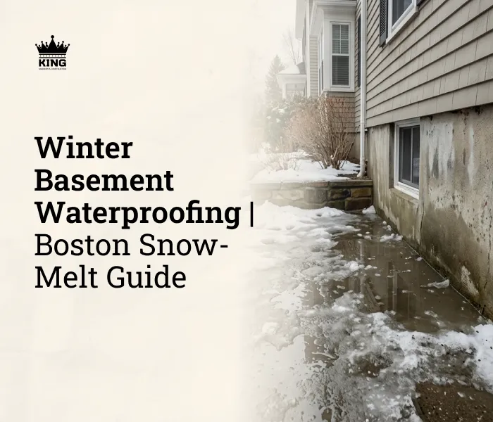 Winter Basement Waterproofing