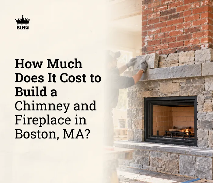 Chimney and Fireplace in Boston