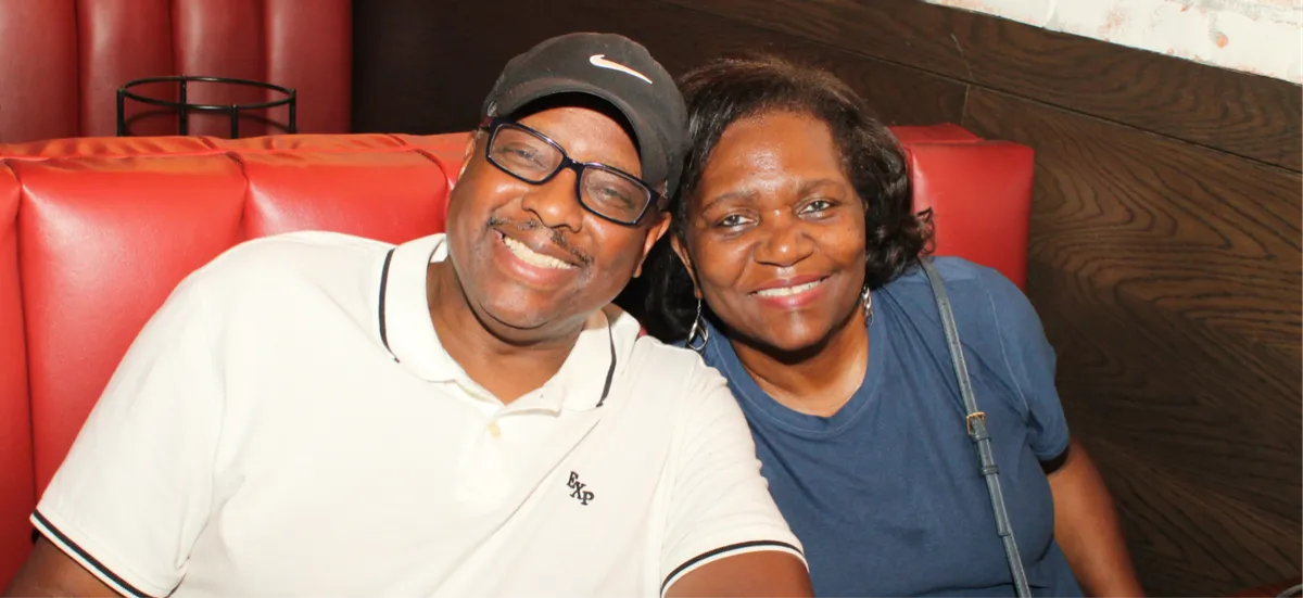 Dr. Victor L. Stanley and Cynthia, smiling together