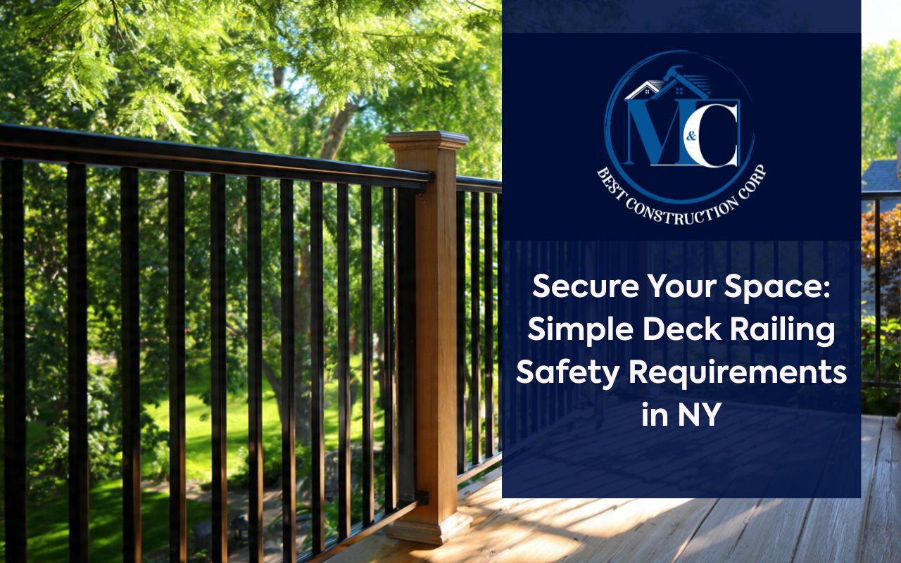 Secure Your Space: Simple Deck Railing Safety Requirements in NY