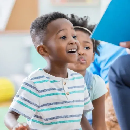Children learning through play at Learn & Play Child Center using The Creative Curriculum®.