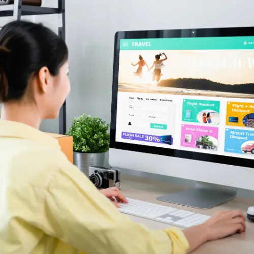 travel website