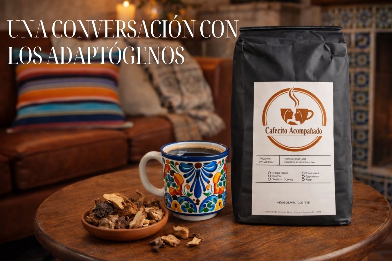 Café con adaptógenos