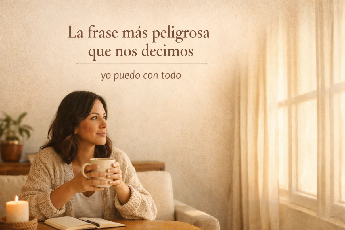 Yo puedo con todo”: La peligrosa frase que está agotando tu mente (y cómo cambiarla)