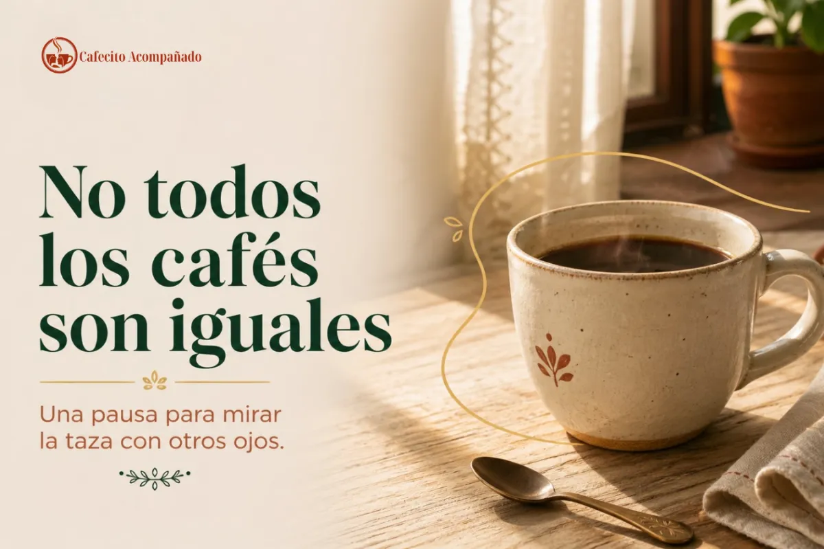 No todos los cafés son iguales