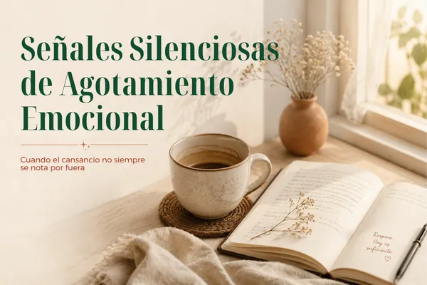 Señales silenciosas de agotamiento emocional