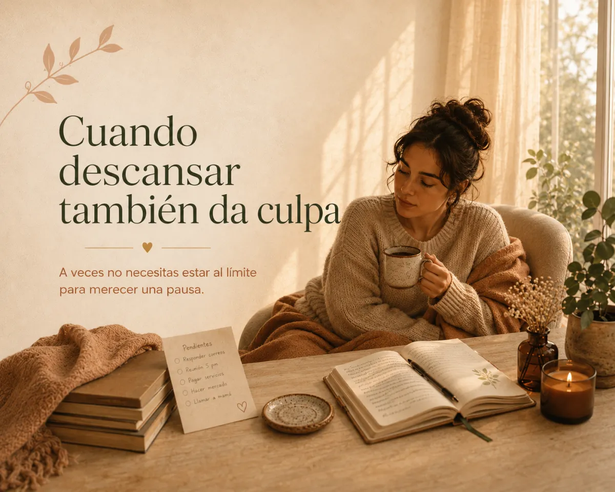 Cuando descansar también da culpa