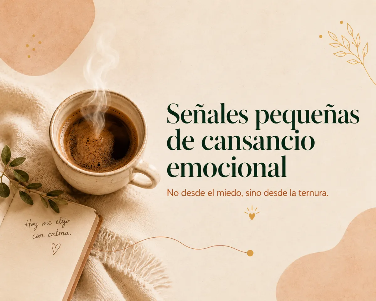Señales pequeñas de cansancio emocional que no debes ignorar