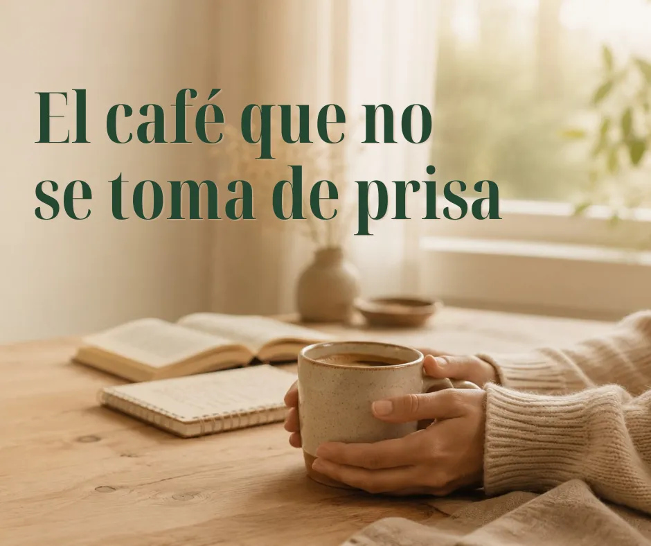 El café que no se toma de prisa