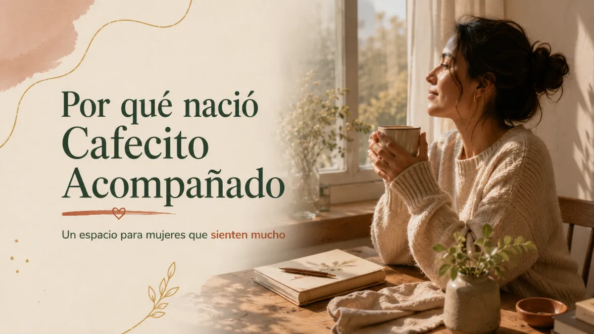 Por qué nació Cafecito Acompañado