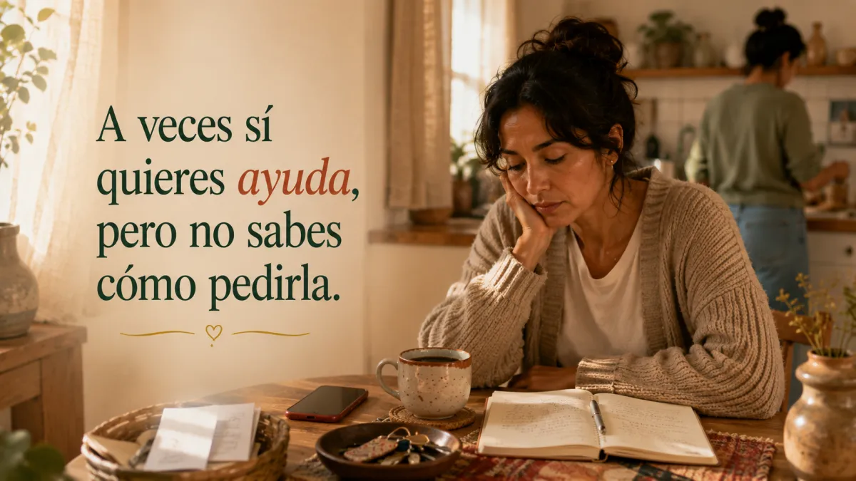 Pedir ayuda de manera concreta