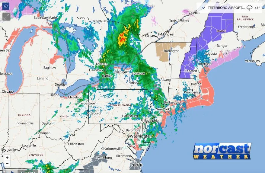 desert under blue skies