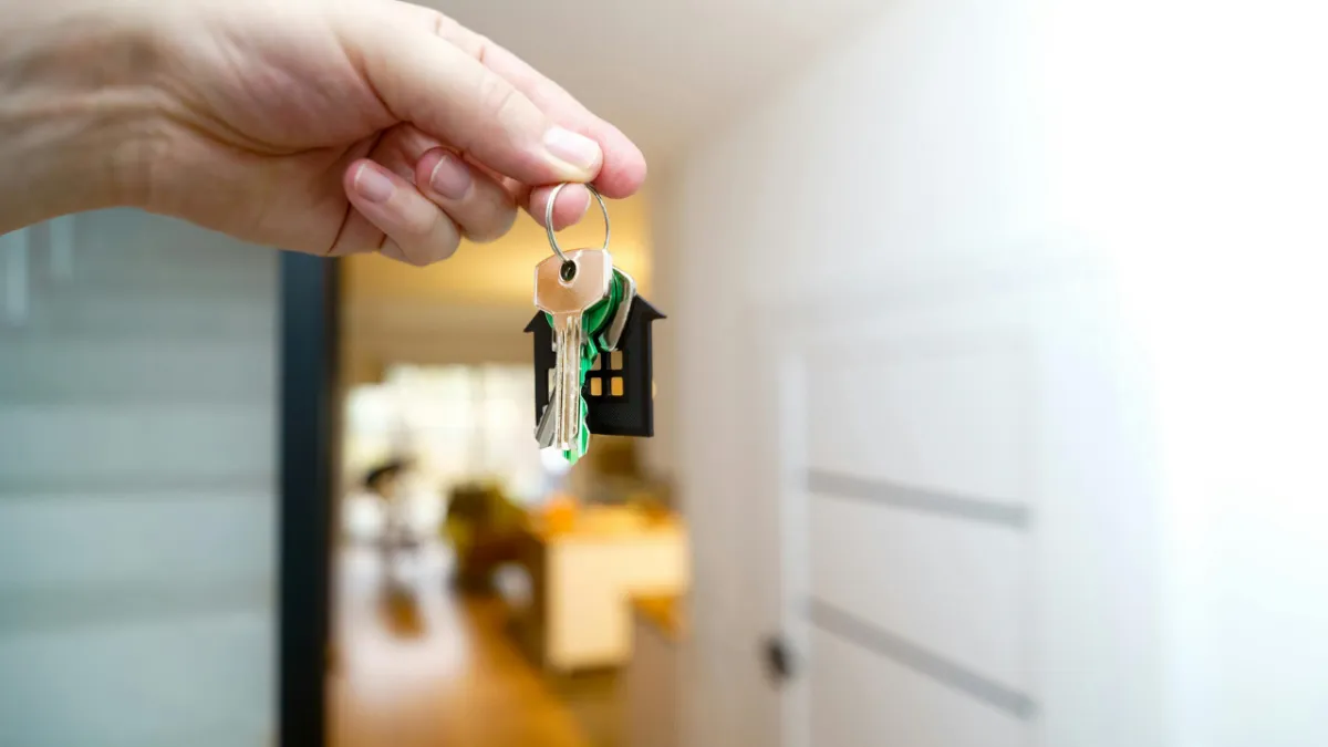 Homebuyer reviewing a Pensacola Florida home listing