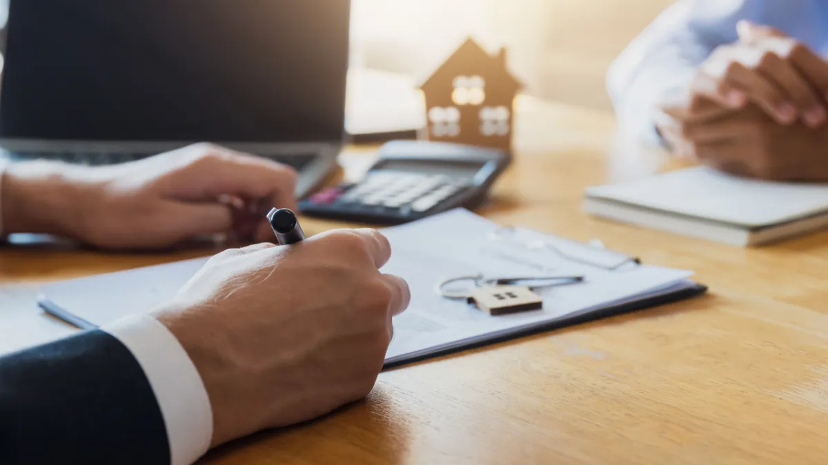 Pensacola Florida home and property tax documents for a homestead exemption