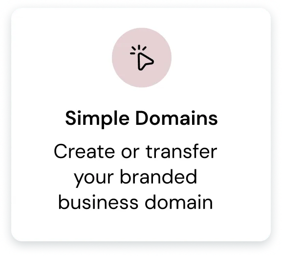 Simple Domains