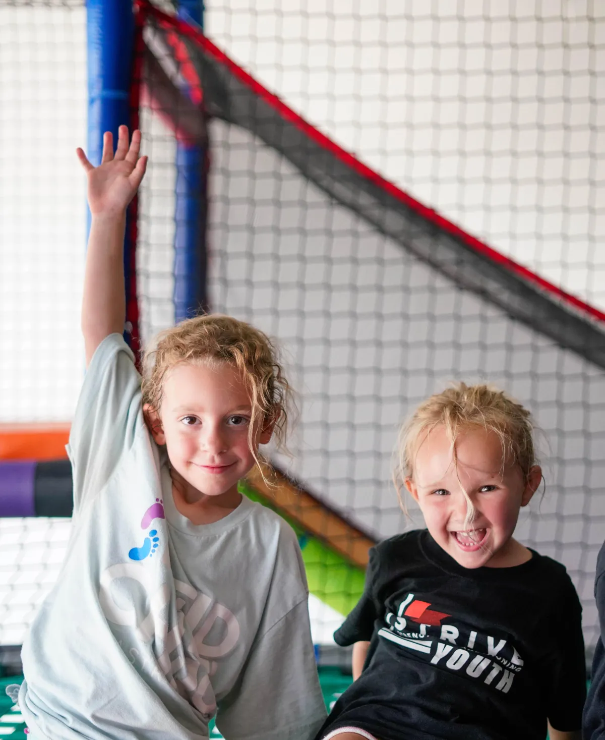 Children enjoying playtime at Wild Child indoor playground in Bastrop