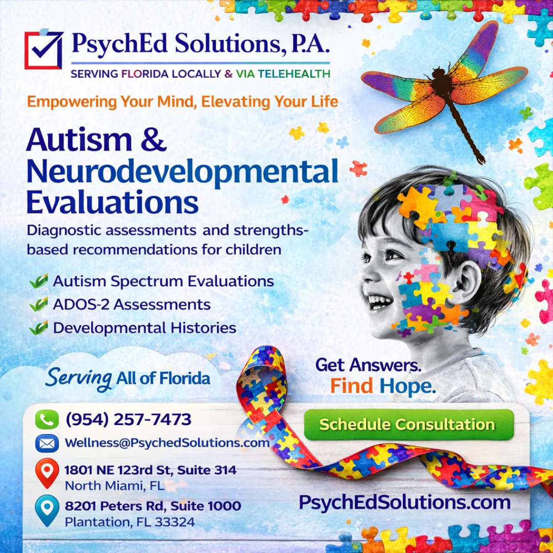 Navigating the Path to Clarity: A Parent’s Guide to Autism Evaluations in Florida