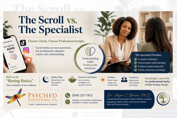 The Scroll vs. The Specialist: Why Professional Mental Health Evaluations Matter More Than Social Media Self-Diagnosis