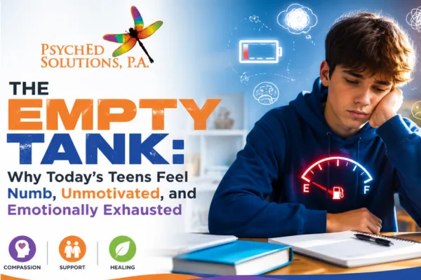 The Empty Tank: Why Today's Teens Feel Numb, Unmotivated, and Emotionally Exhausted