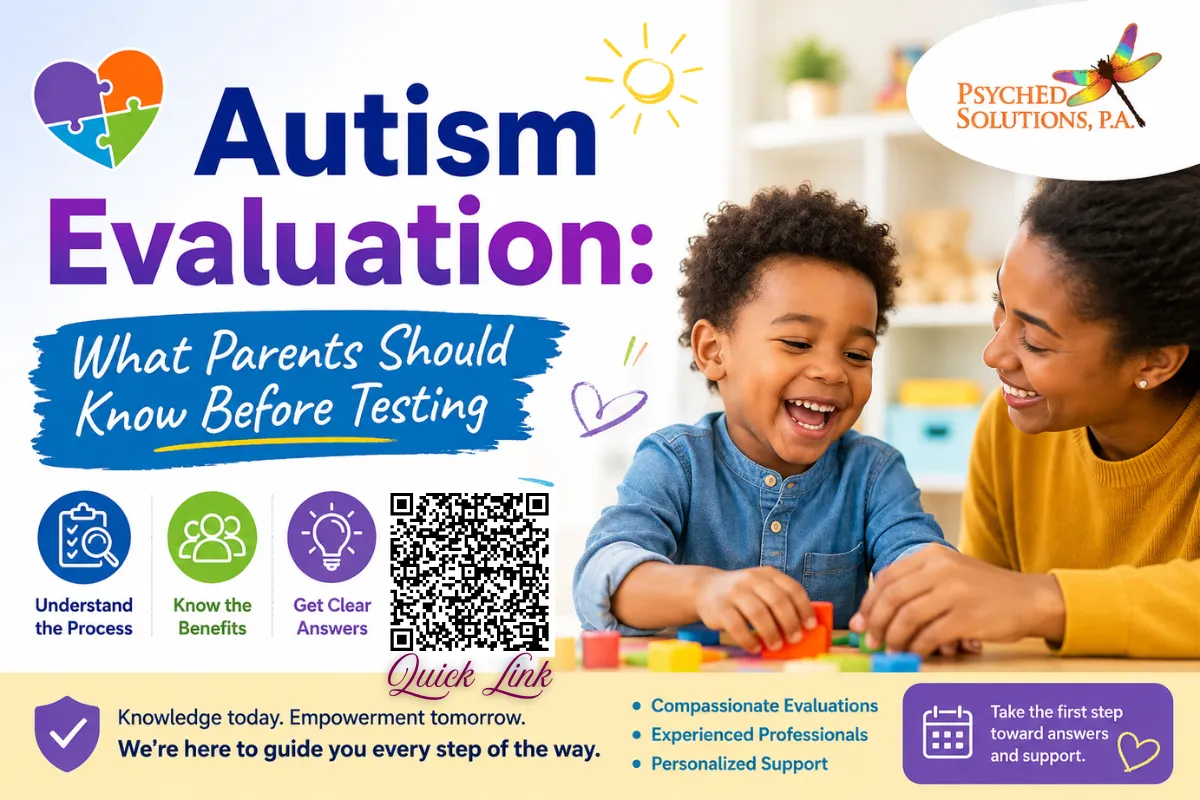 Autism Evaluation: What Parents Should Know Before Testing