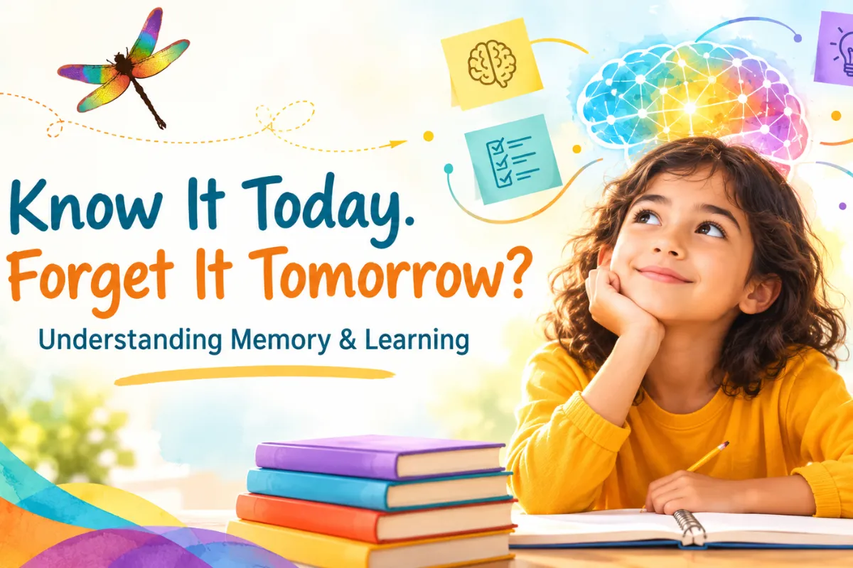 Why Does My Child Understand It Today but Forget It Tomorrow? | Memory & Learning