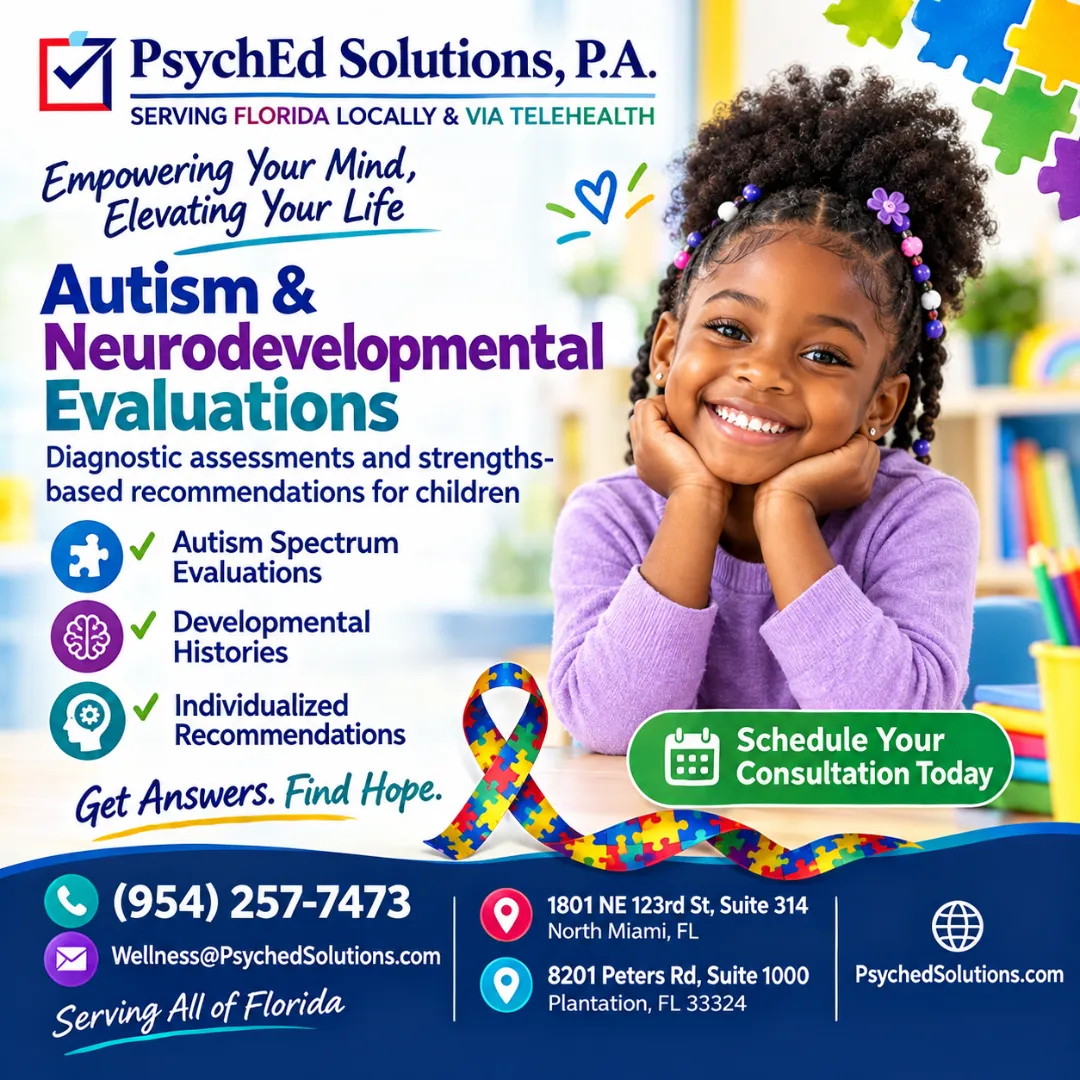 Navigating the Path to Clarity: A Parent’s Guide to Autism Evaluations in Florida