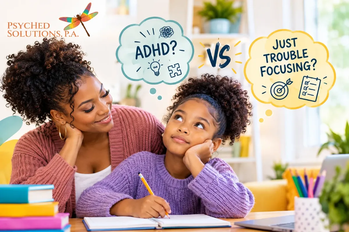 Is It ADHD or Trouble Focusing? Key Differences