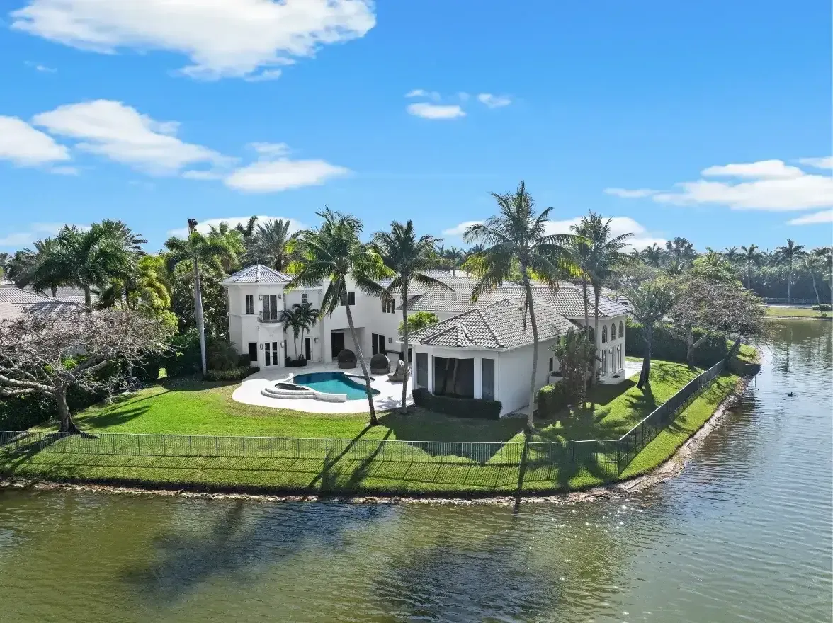 Aerial-style portfolio image — South Florida drone photo/video service result (real estate and commercial)