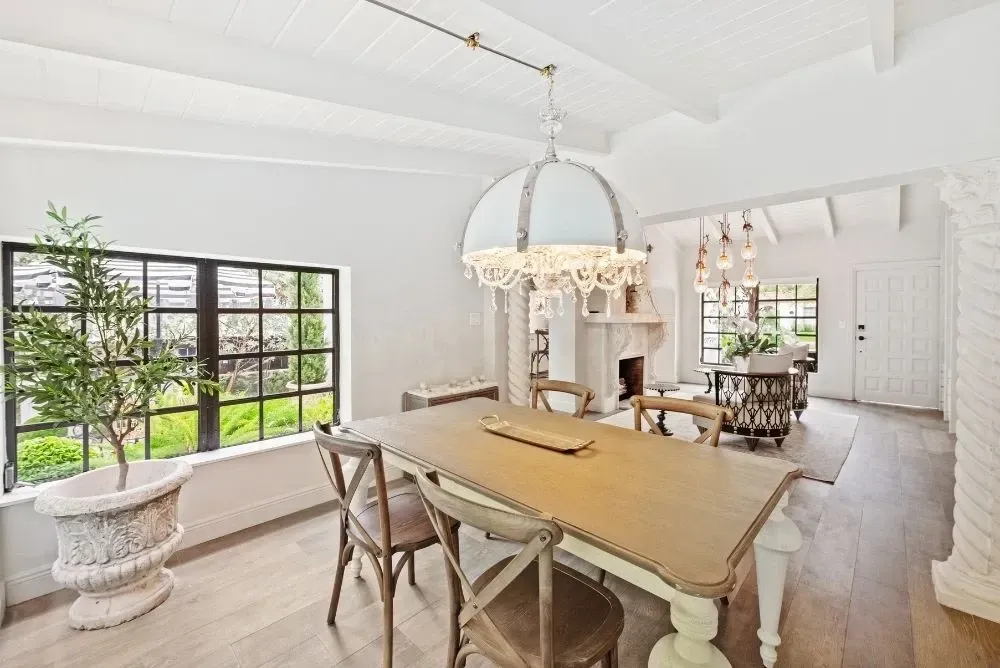 Spacious primary bedroom in a Miami luxury listing