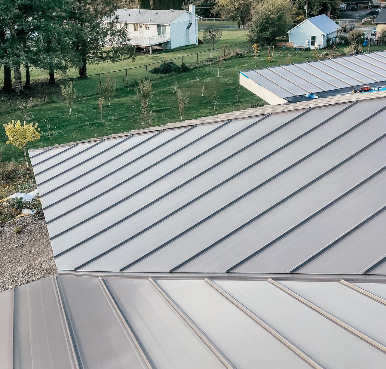 custom-made metal roofing