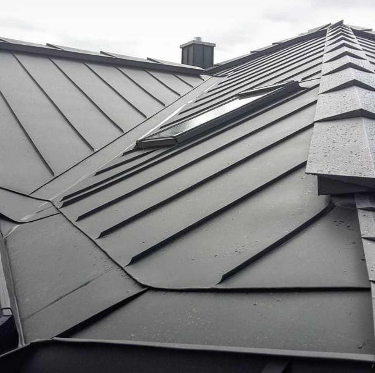 Russian style metal roof