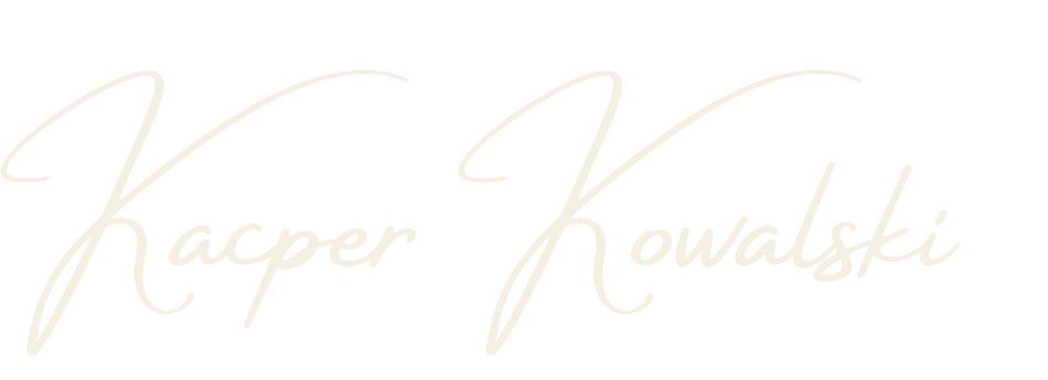 Kacper Kowalski Signature