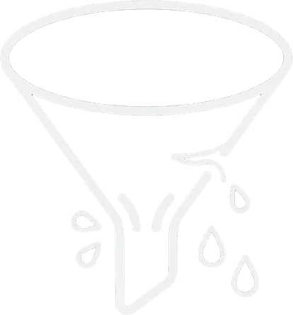 Leaking funnel