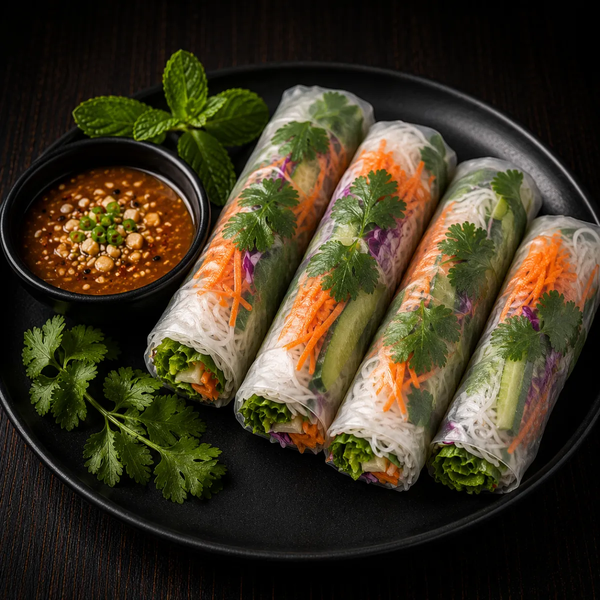 Crispy Thai Spring Rolls