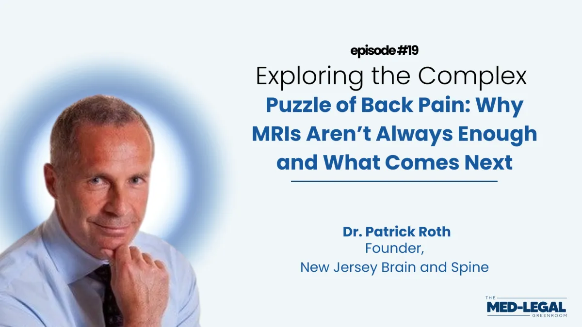 22 - Exploring the Complex Puzzle of Back Pain: Why MRIs Aren’t Always Enough and What Comes Next