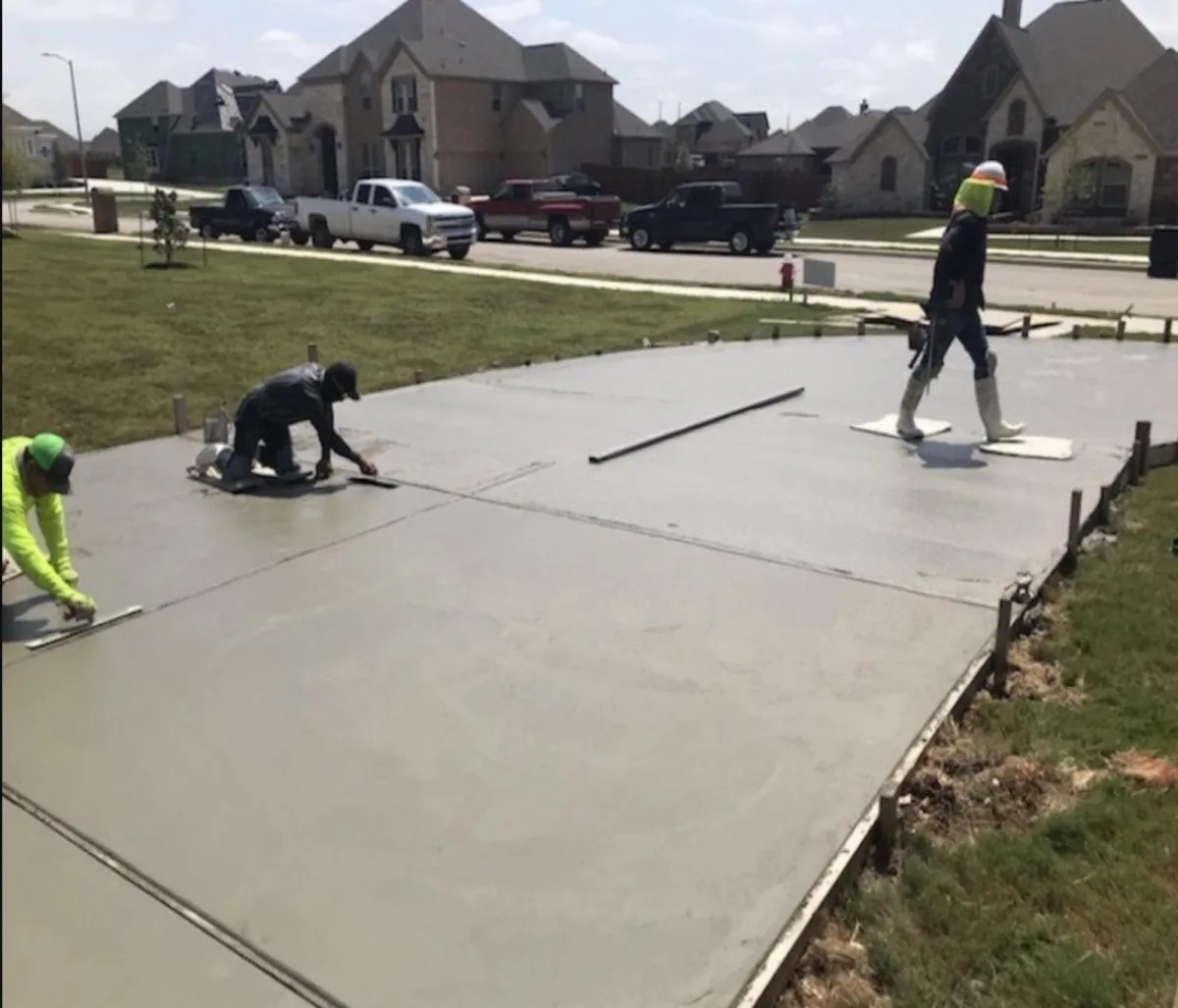 Concrete Driveways before the holidays