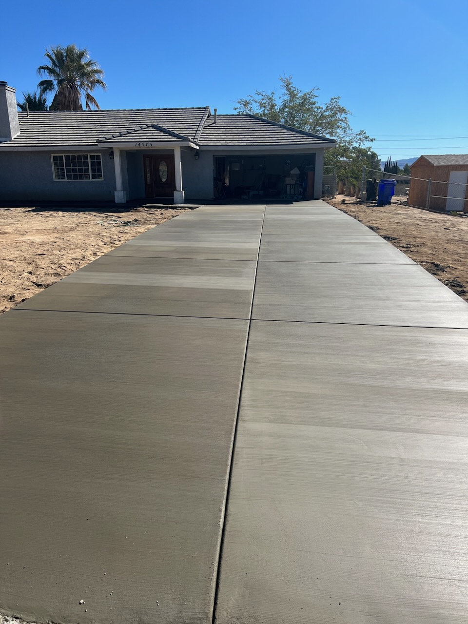 Concrete Driveways before the holidays