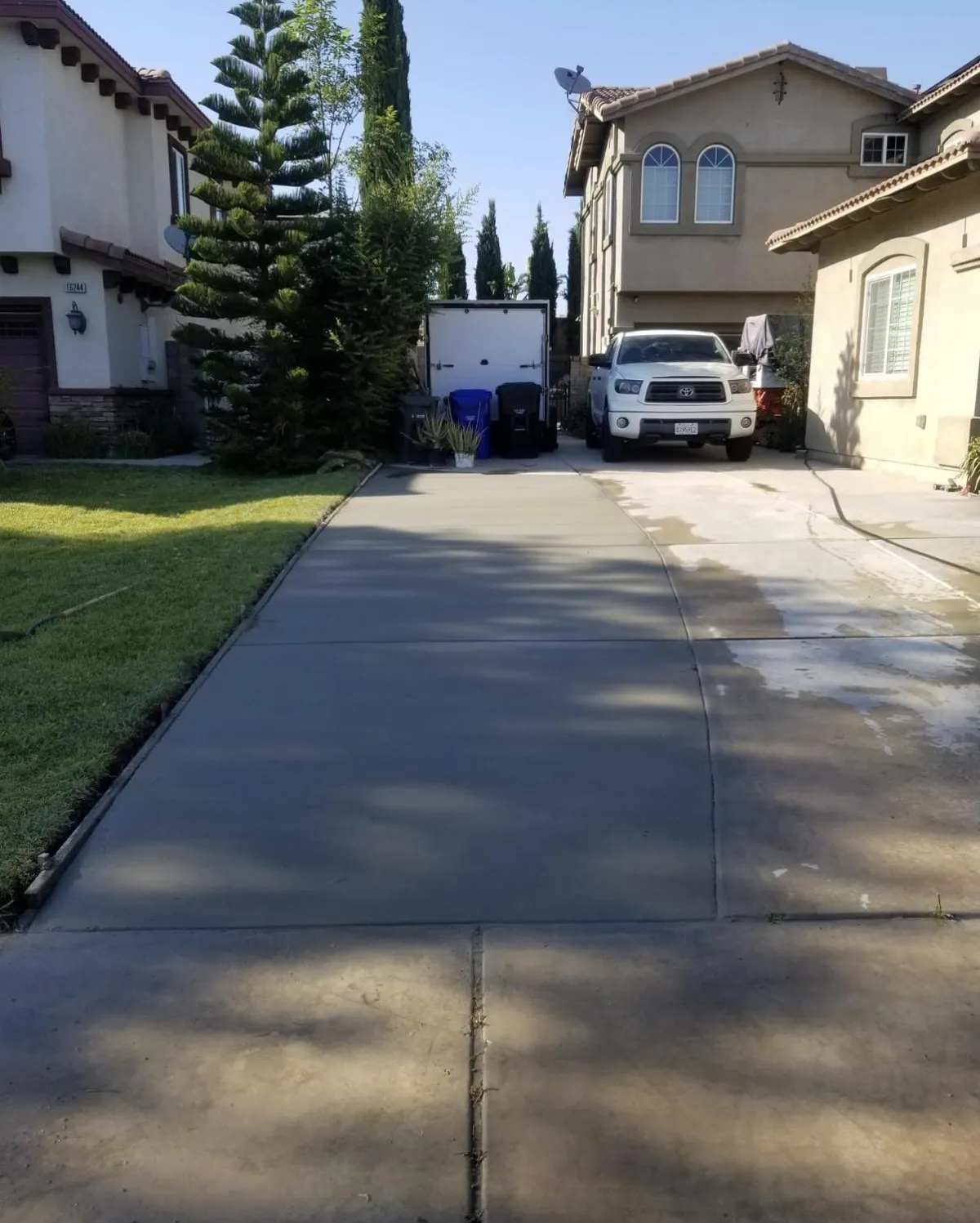 Concrete Driveways before the holidays