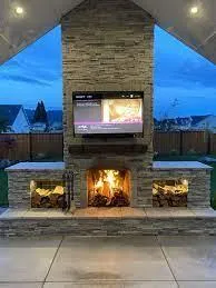 Exterior Fireplace