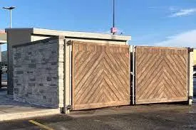 Trash Enclosure Wall	