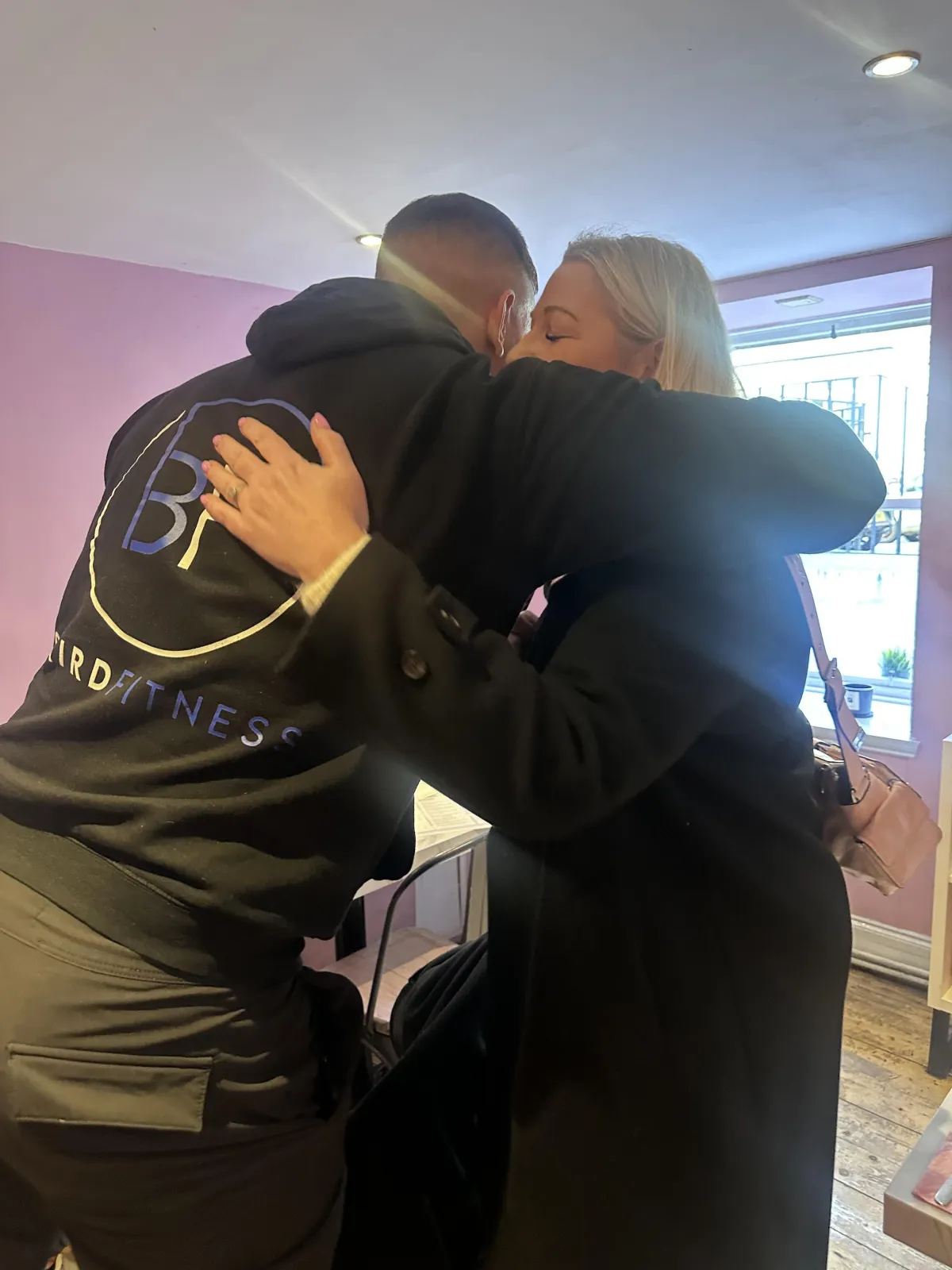 Woman feeling supported by her community