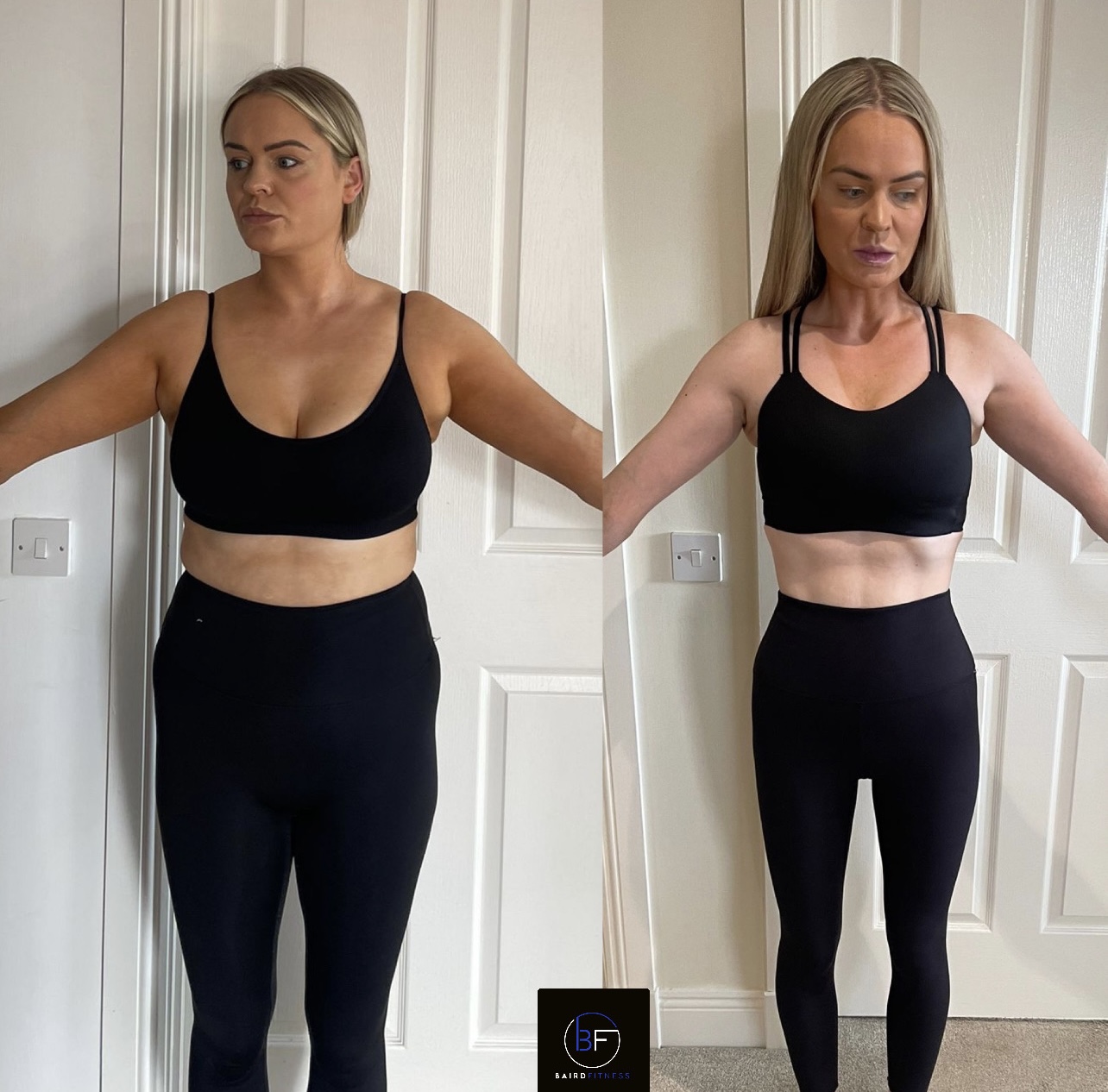 Client progress photo