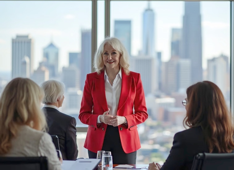 Hands holding smartphone showing stock market data