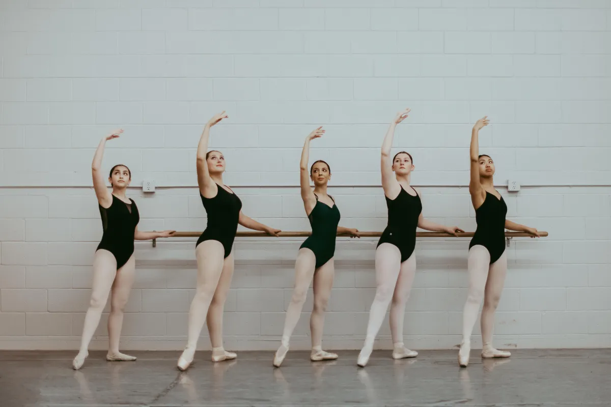 Dancers train for a ballet performance in East Contra Costa County