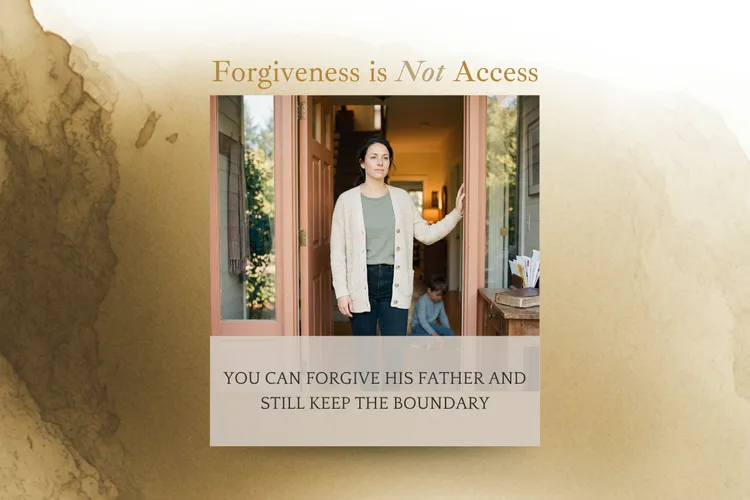 Forgiveness Is Not Access