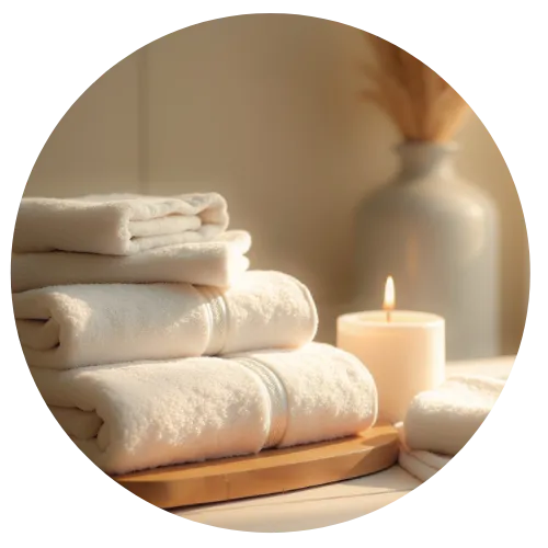 Restorative massage session in Brighton supporting relaxation and nervous system balance