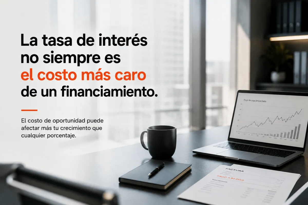 La tasa de interés no siempre es el costo más caro de un financiamiento 