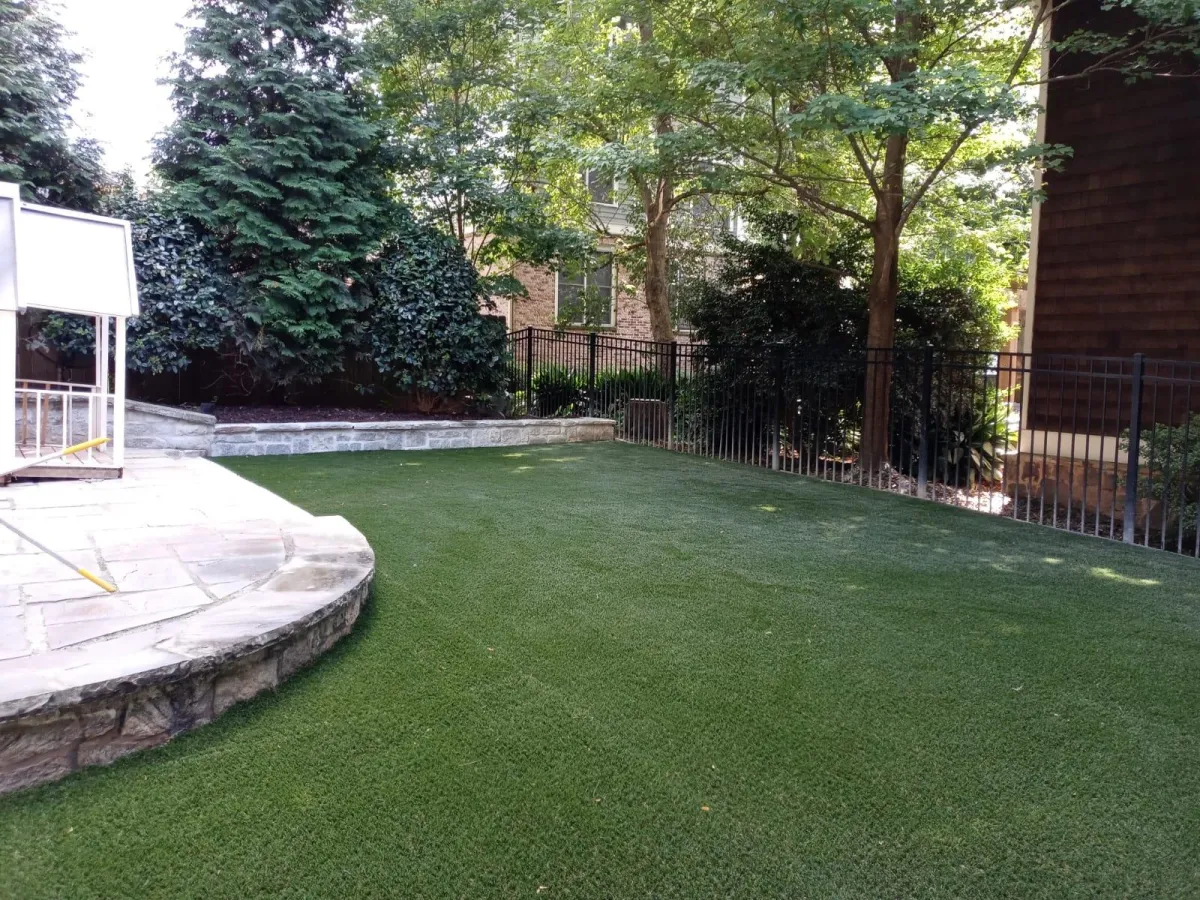 Paver Patio Installation and Turf